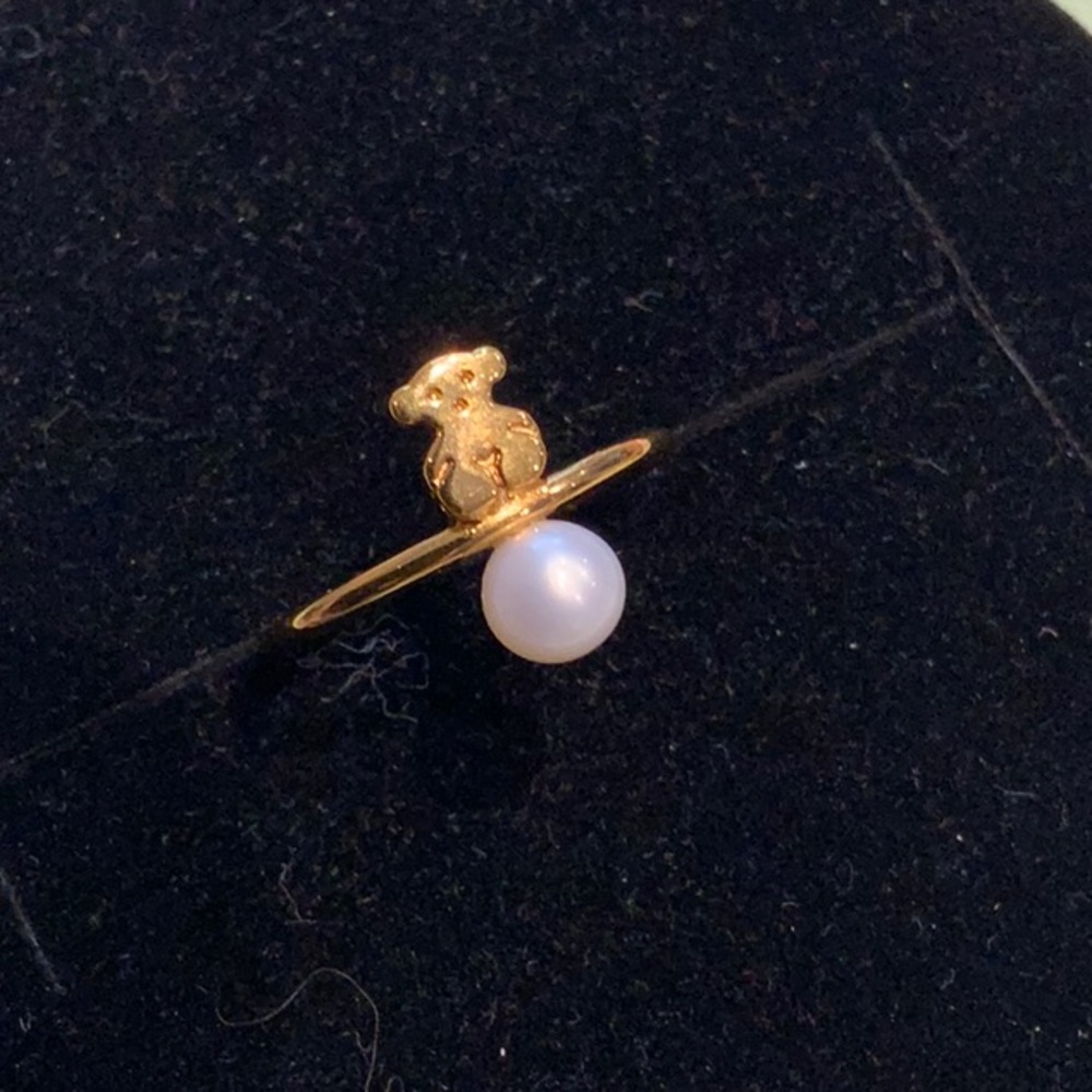 Tous Bear 18K Gold Ring